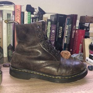 Worn in Brown Dr. Marten’s